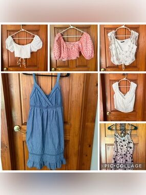Bundle of 30pc mixed brand women’s summer dresses and tops
